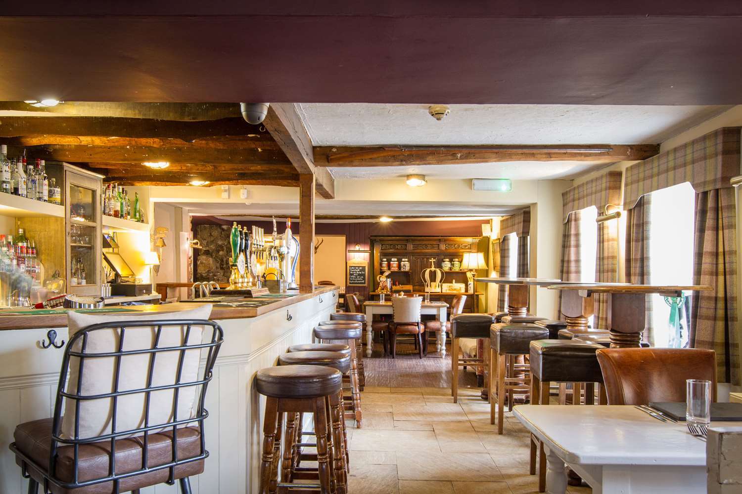 Black Horse Inn Kirkby Fleetham Einrichtungen foto